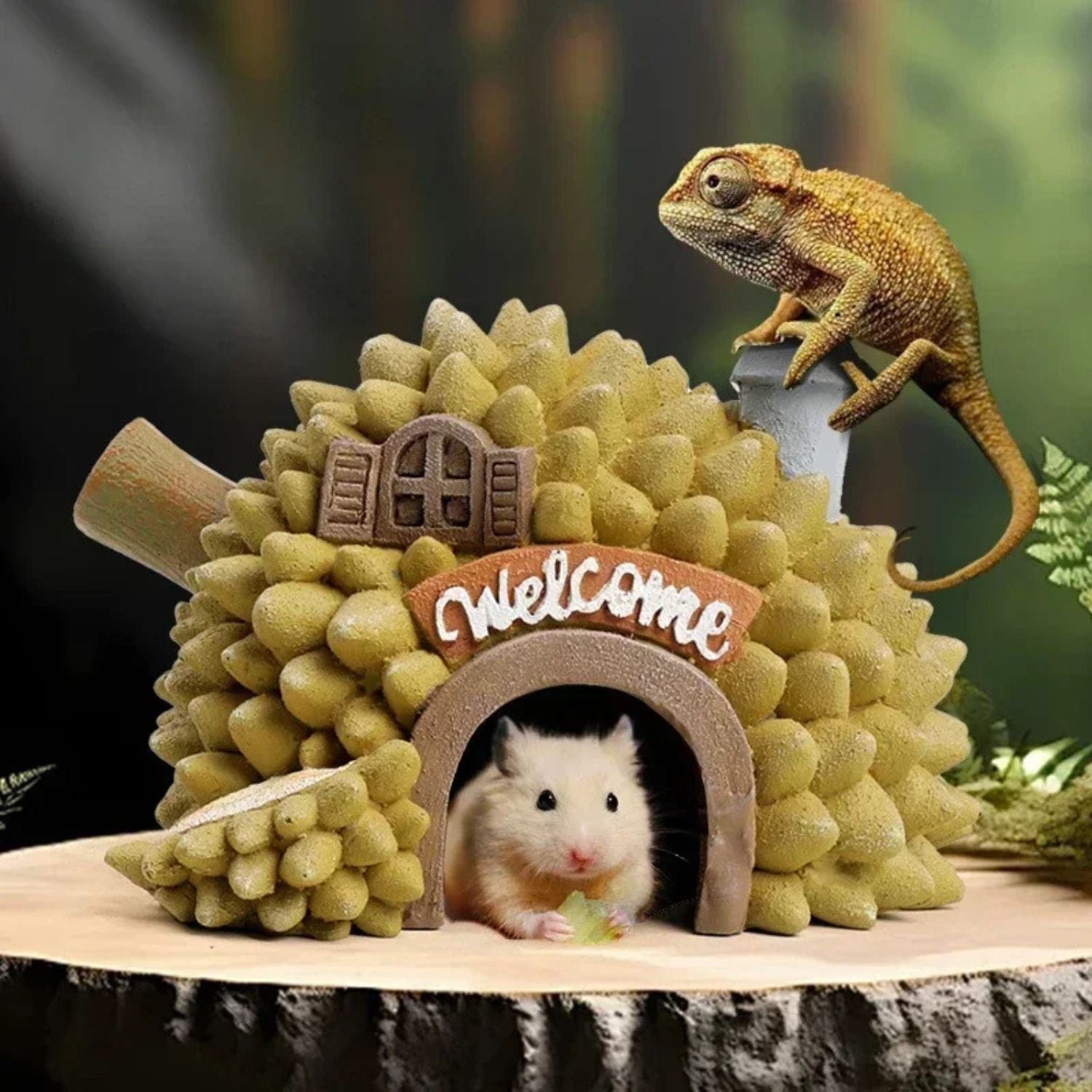 Aquarium Ornament stekelige hamster thuis ornament